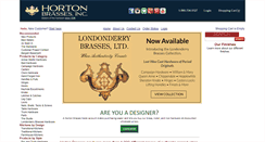 Desktop Screenshot of horton-brasses.com